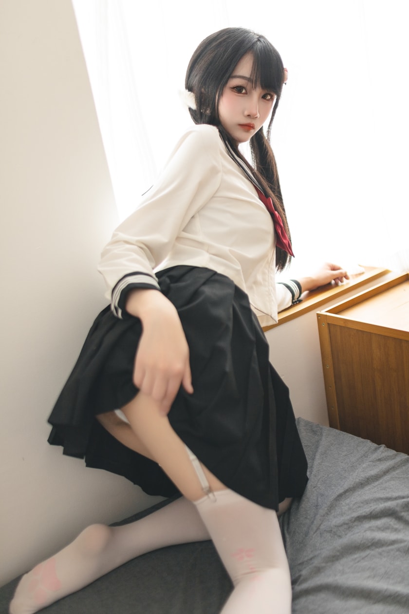 嗷呜酱 – 水手服预览图 2